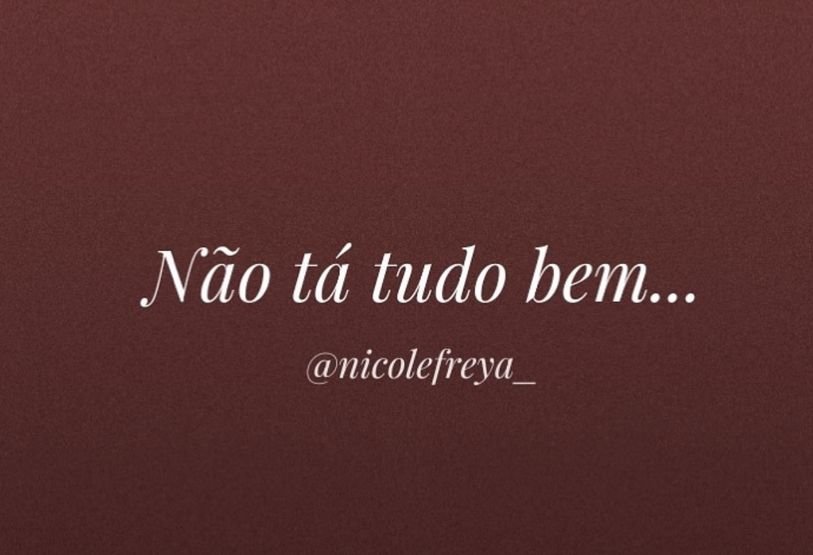 Não tá tudo bem…