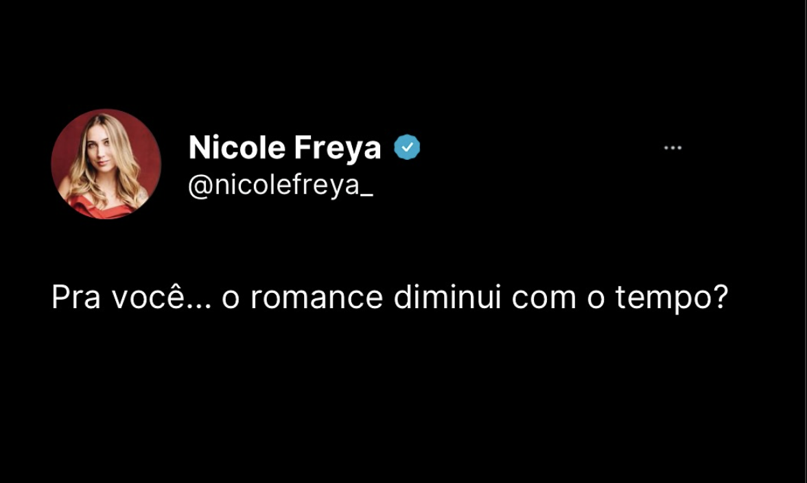 Pra você …o romance diminui com o tempo?
