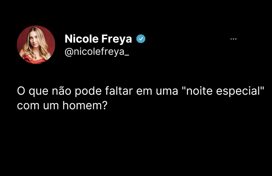 O que não pode faltar em uma “noite especial” com um homem?