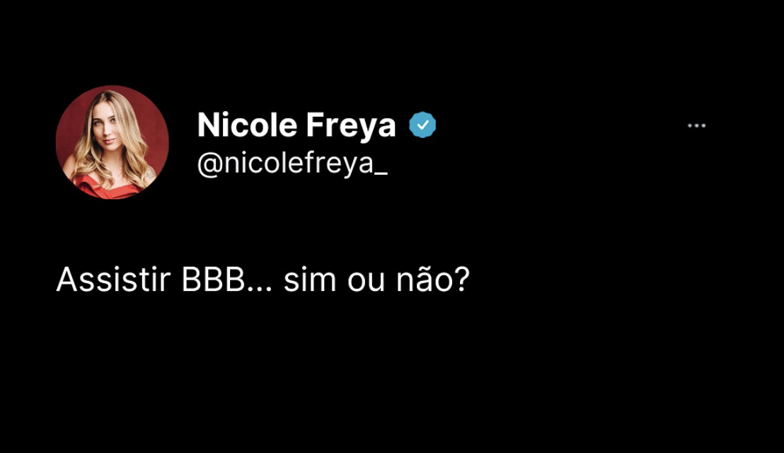 Assitir BBB…sim ou não?