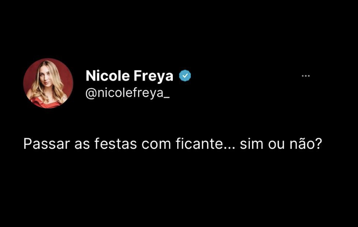 Passar as festas com ficante…sim ou não?