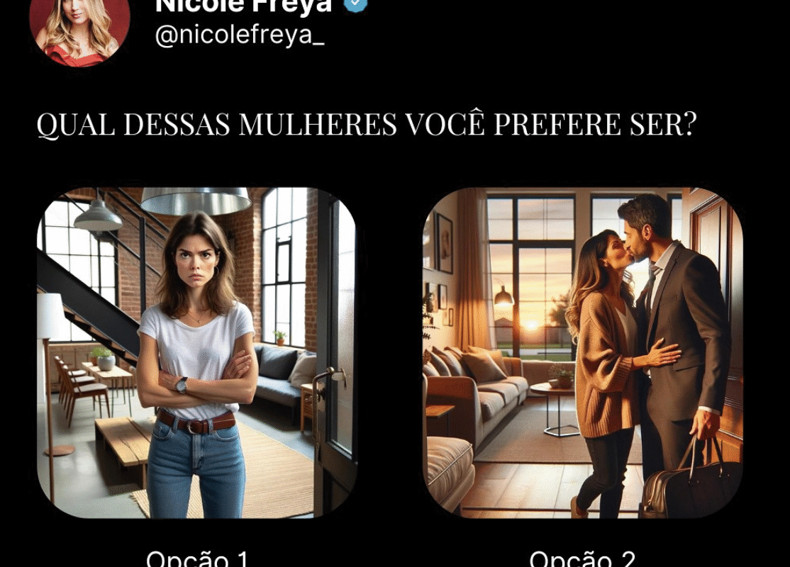 Qual dessas mulheres você prefere ser?