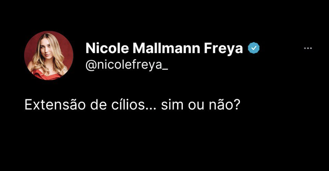 Extensão de cilíos…sim ou não ?